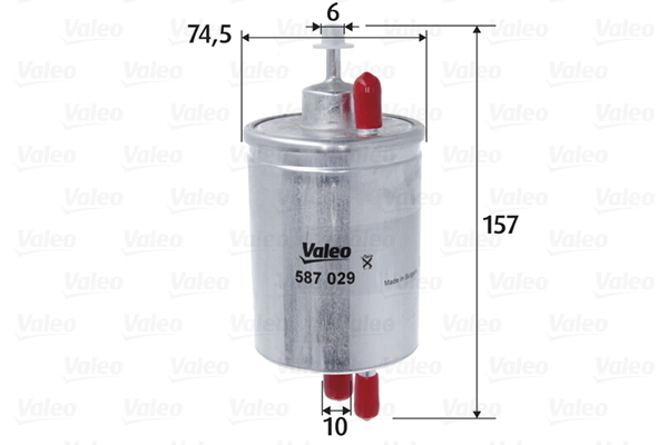 Filtr paliwa 587029 valeo